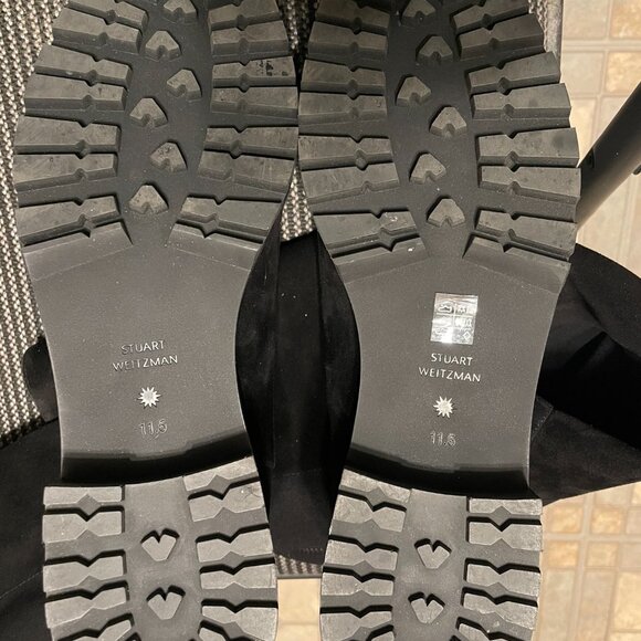 Stuart Weitzman Over The knee Boots 11.5 Suede - Picture 2 of 5